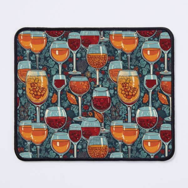 Item preview, Wine Glass Glasses Pattern Vino designed and sold by Draculaura2009.