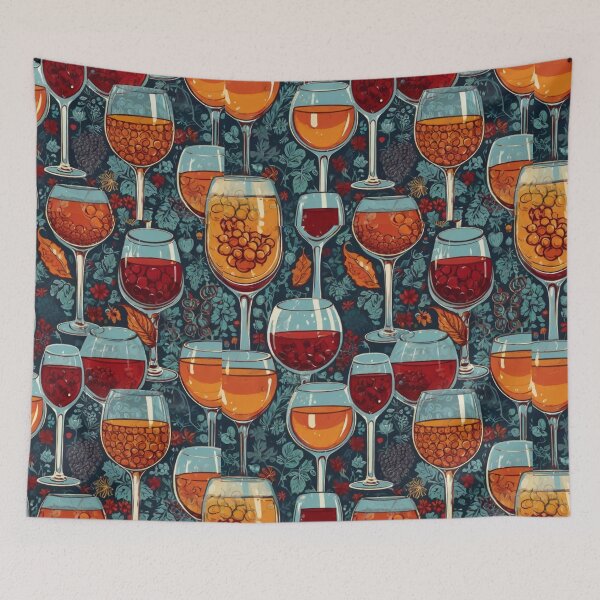 Item preview, Wine Glass Glasses Pattern Vino designed and sold by Draculaura2009.
