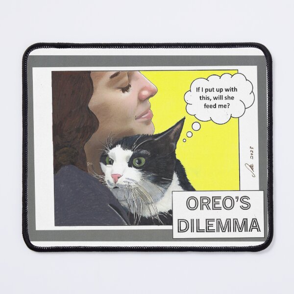 Item preview, Oreo's Dilemma designed and sold by RuthyBallard.