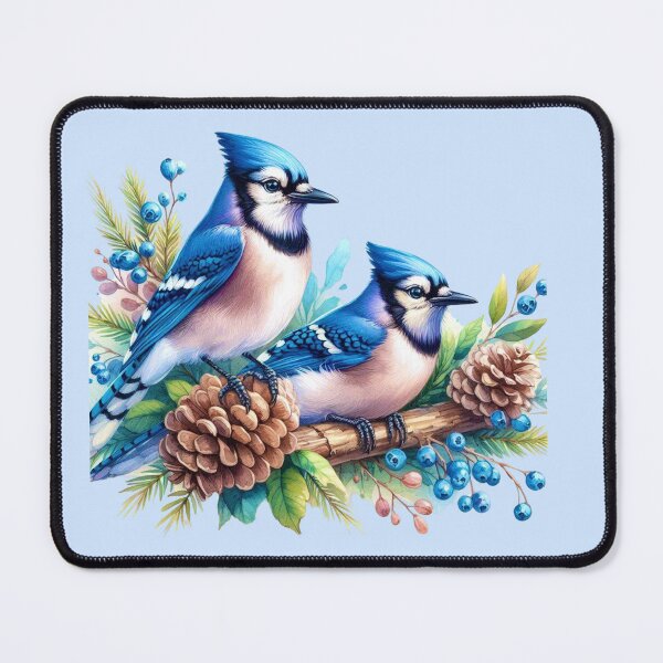 Artikelvorschau, Blauhäher-Vögel entworfen und verkauft von Myra365Art.