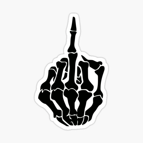 Middle Fingers Stickers for Sale