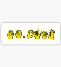 St. Olaf ASL Sticker