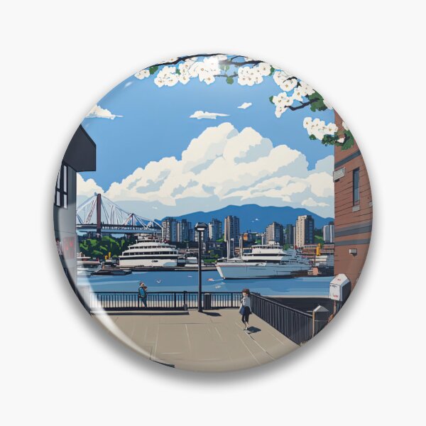 Item preview, Granville Island | Anime style designed and sold by ComicsFactory.