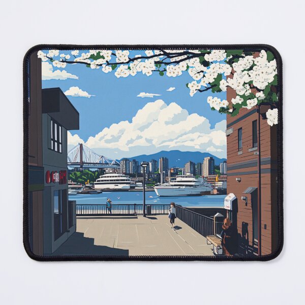 Item preview, Granville Island | Anime style designed and sold by ComicsFactory.