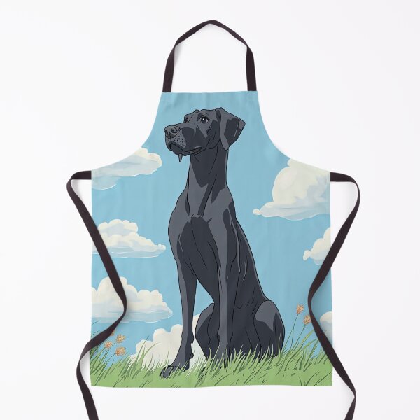 Item preview, Great Dane dog | Anime style designed and sold by ComicsFactory.