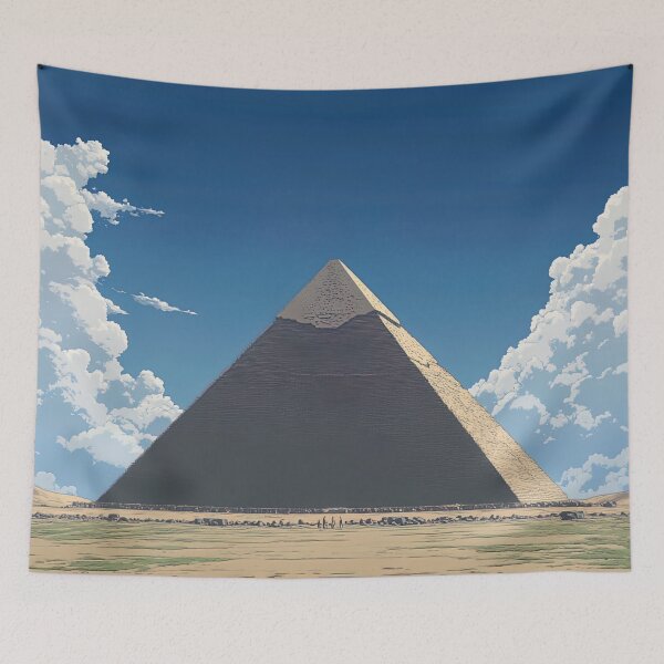 Item preview, Great Pyramid of Giza | Anime style designed and sold by ComicsFactory.