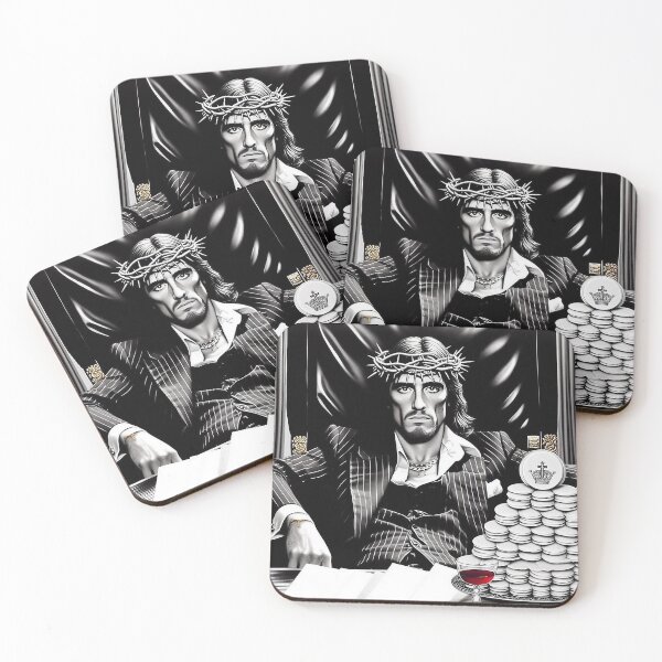 Item preview, Black-and-White-Scarface Jesus III designed and sold by jay-cack.
