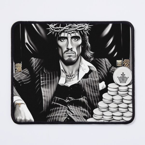 Item preview, Black-and-White-Scarface Jesus III designed and sold by jay-cack.