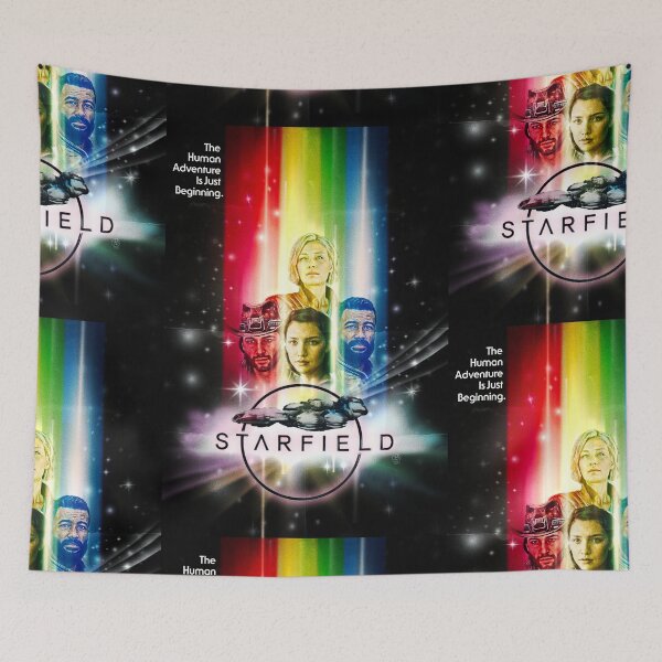 Item preview, STARFIELD THE MOTION PICTURE - POSTER  designed and sold by CrazyPencilComx.