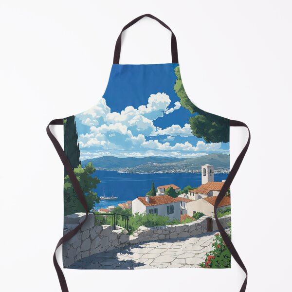 Item preview, Greece landscape | Anime style designed and sold by ComicsFactory.