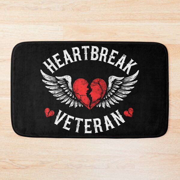 Item preview, Heartbreak Veteran - Vintage Broken Heart with Wings | Humorous Love Design designed and sold by Coffee Partee.