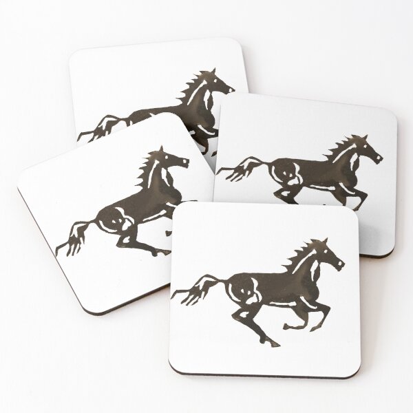 Item preview, Nightshade The Black Horse designed and sold by pinkyjainpan.
