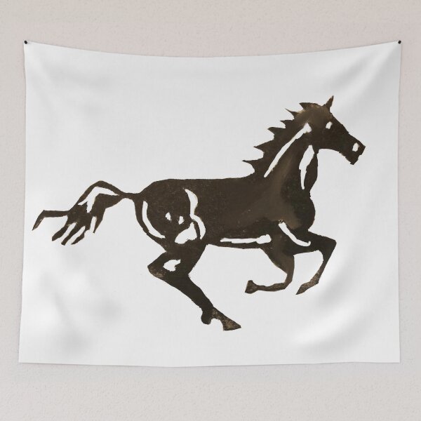 Item preview, Nightshade The Black Horse designed and sold by pinkyjainpan.