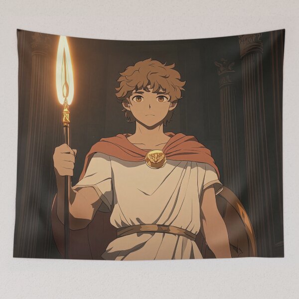 Item preview, Greek Warrior  | Anime style designed and sold by ComicsFactory.