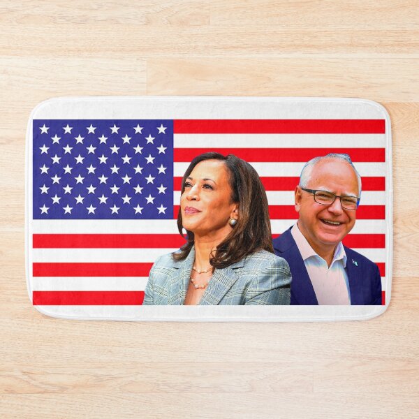 Item preview, BANDERA DE AMÉRICA DE KAMALA HARRIS Y TIM WALZ designed and sold by xBLACKSTAR.