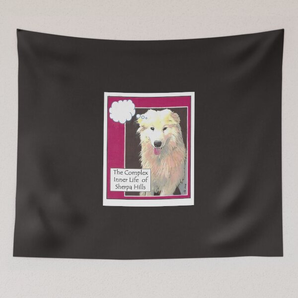 Item preview, The Complex Inner Life of Sherpa Hills designed and sold by RuthyBallard.
