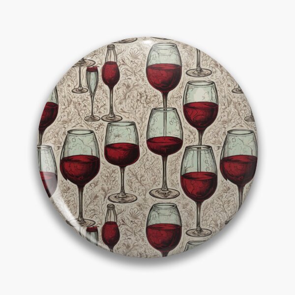 Item preview, Wine Glass Glasses Pattern Vino designed and sold by Draculaura2009.