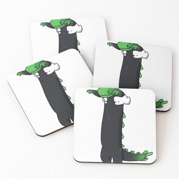 Item preview, Long Lizard (green) Rain World designed and sold by ZcatUwU.