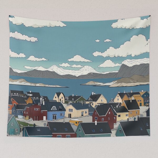 Item preview, Greenland | Anime style designed and sold by ComicsFactory.
