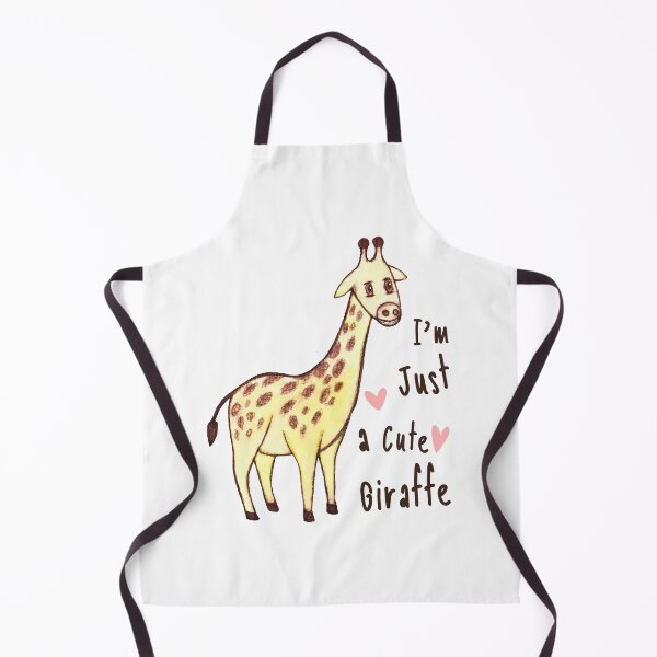 Item preview, I'm Just a Cute Giraffe – Playful Animal Illustration designed and sold by Kopiopang studio.