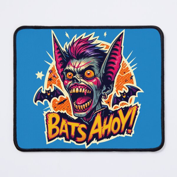 Item preview, Bats Ahoy! Crazy Vampire Punk Halloween designed and sold by Victor Shadehorn.