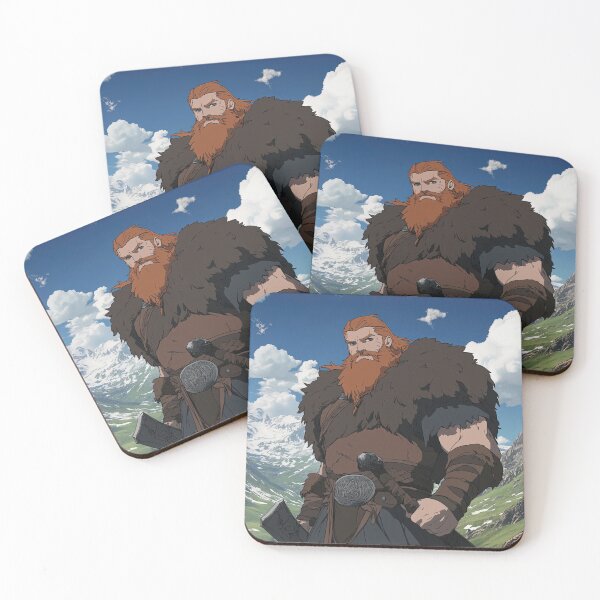 Item preview, Grettir the Strong, Norse mythology | Anime style designed and sold by ComicsFactory.