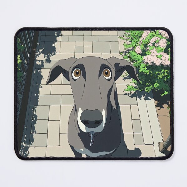 Item preview, Greyhound dog | Anime style designed and sold by ComicsFactory.