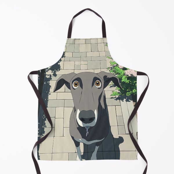 Item preview, Greyhound dog | Anime style designed and sold by ComicsFactory.