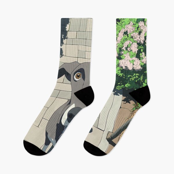 Item preview, Greyhound dog | Anime style designed and sold by ComicsFactory.