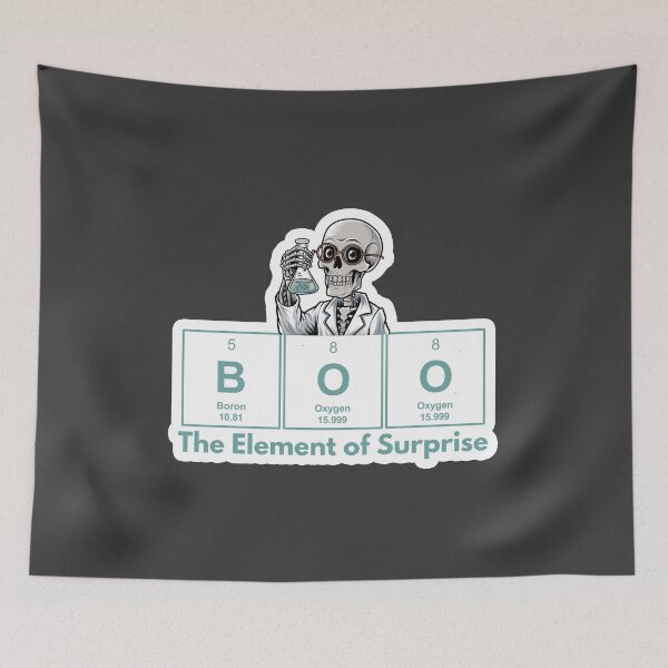 Item preview, Punny Skeleton Scientist - The Element of Surprise! designed and sold by hitechmom.