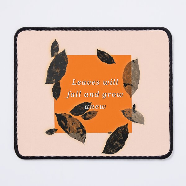 Item preview, Autumn Leaves Quote designed and sold by Tigerlilly Designs.