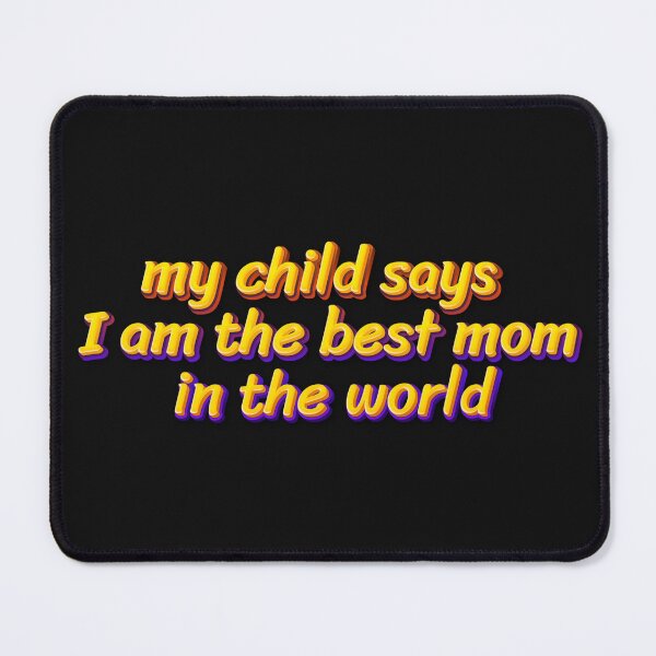 Item preview, Proud of my title: Best Mom/Dad in the World! designed and sold by smartlogo_factory.