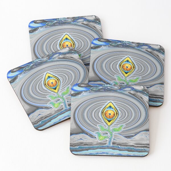 Item preview, EyeBudGrowth-Silver designed and sold by Klaus Bremner (Autotelic Art).