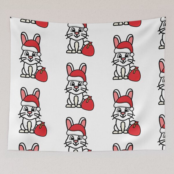 Item preview, Funny bunny is a Christmas Santa Claus designed and sold by Pet Station.