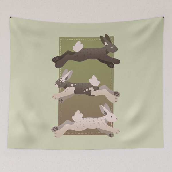 Item preview, A Stack of Snowshoe Hares designed and sold by DefinatelyNotD.