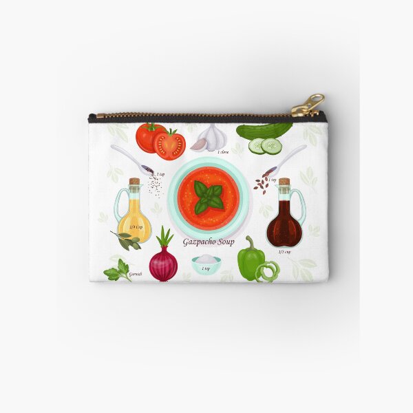 Item preview, Gazpacho Soup Recipe designed and sold by kimberpix.