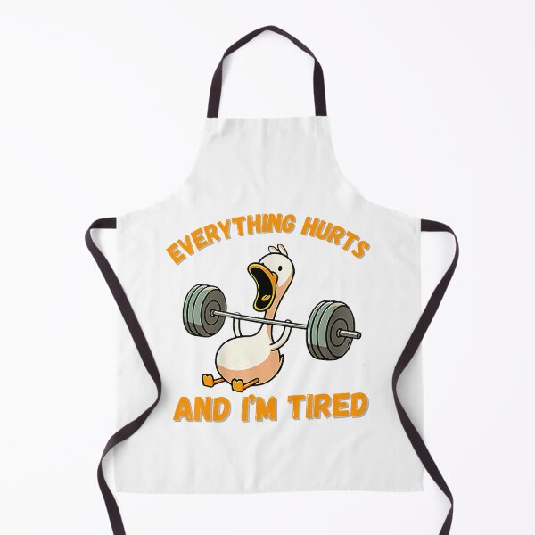 Item preview, Everything Hurts And I'm Tired Duck Funny designed and sold by LeoVargasVelha.