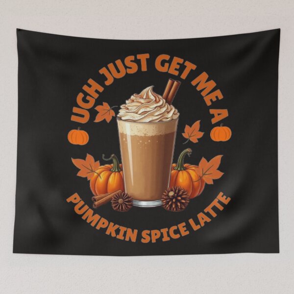 Item preview, Pumpkin spice latte  designed and sold by Kawabijutsu21.