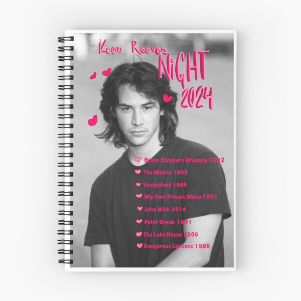 Artikelvorschau, Keanu Reeves Nacht 2024 entworfen und verkauft von JuztKatt.