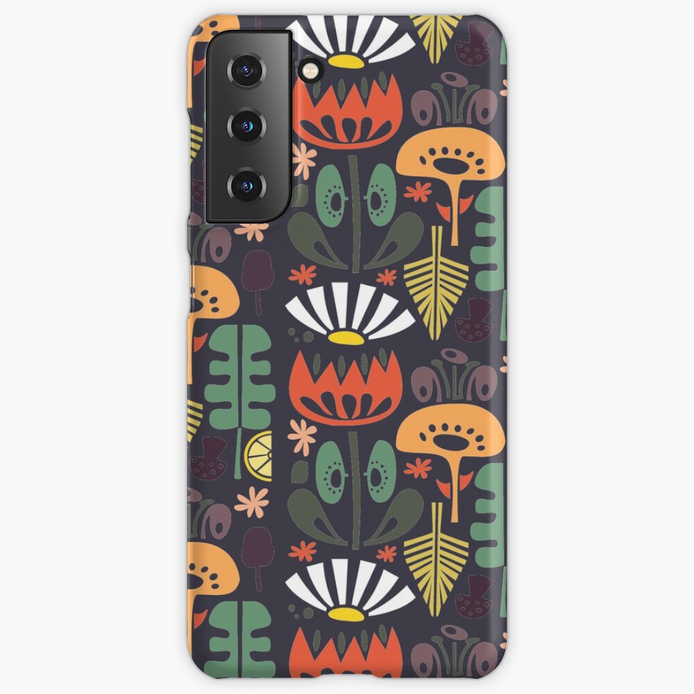"Scandinavian Wildflowers" Samsung Galaxy Phone Case for Sale by
