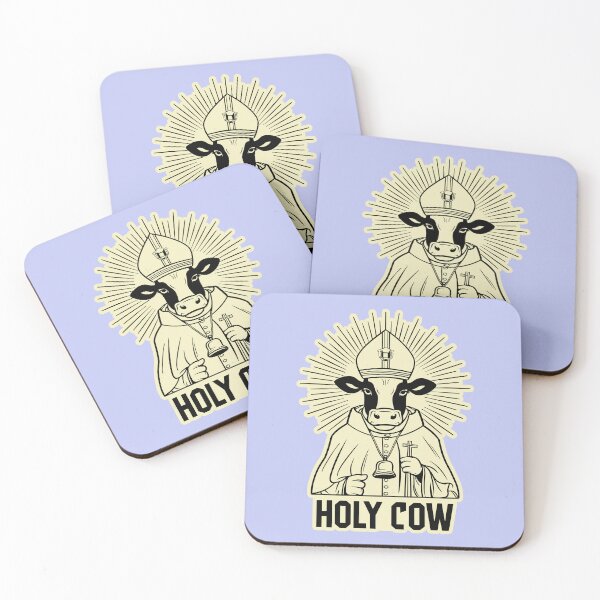 Item preview, Holy Cow! Udderly Fun Pun Design designed and sold by hitechmom.