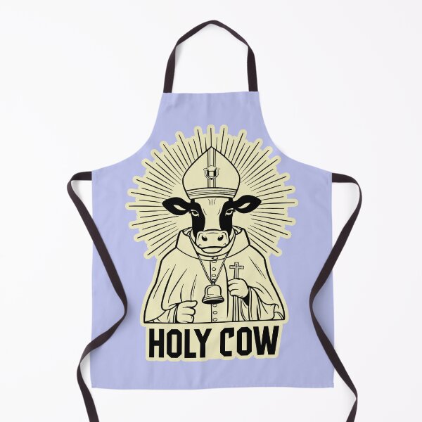 Item preview, Holy Cow! Udderly Fun Pun Design designed and sold by hitechmom.