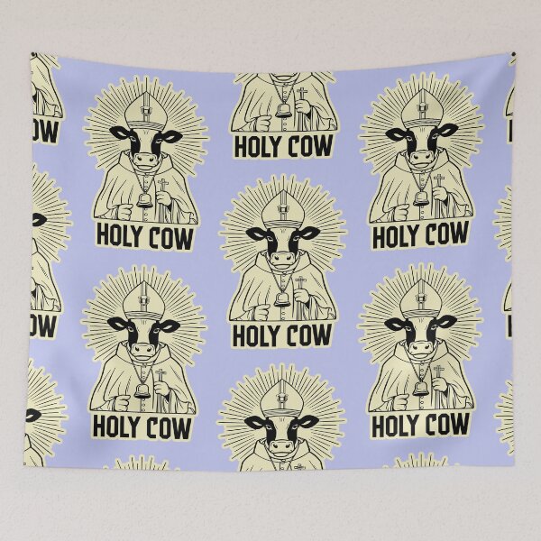 Item preview, Holy Cow! Udderly Fun Pun Design designed and sold by hitechmom.