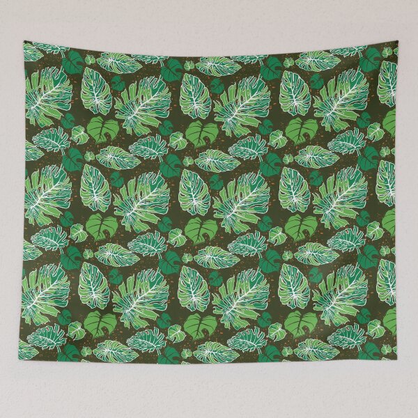 Item preview, Frosted Monstera designed and sold by Vibezgarden.