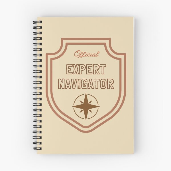 Artikelvorschau, Expert Navigator - Gruppenreiseabzeichen Nr. 2 entworfen und verkauft von Pineappleopolis.