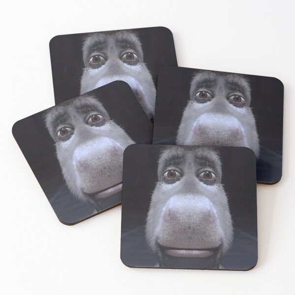 Item preview, Donkey Stare Meme Shrek Funny 1000 yard stare designed and sold by Neesu.