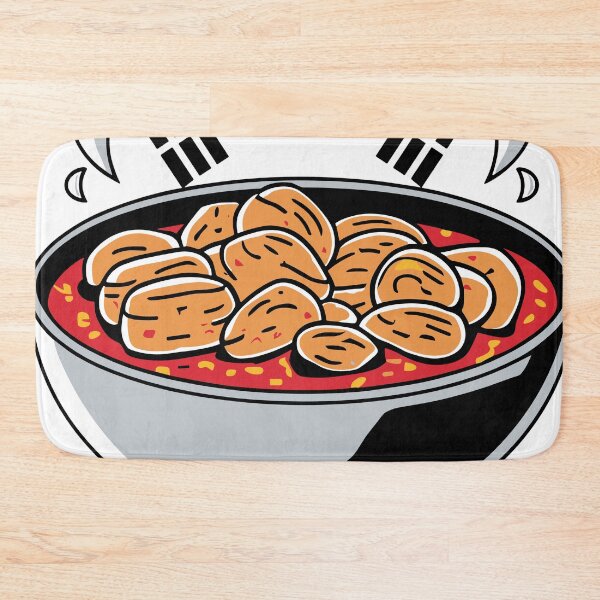 Item preview, Tteokbokki (떡볶이) stir-fried rice cake Korean Dish designed and sold by waterloop.