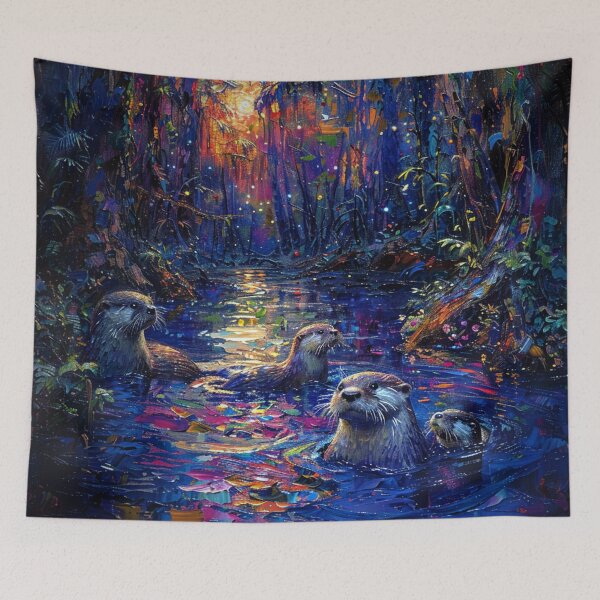 Item preview, Otters designed and sold by Dawn van Doorn.
