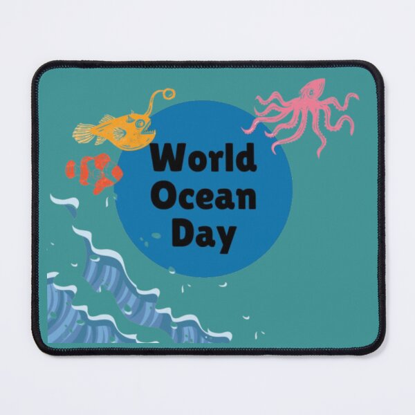 Item preview, World Ocean Day: Celebrate the Rhythm of the Sea designed and sold by ValsaArt.