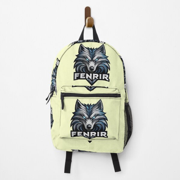 Item preview, A wolf with blue eyes and a blue tongue is on a white background designed and sold by PWDigitalArt.
